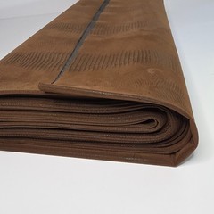 Bulk 25.5 Yards Brown Lizard Embossed Faux Leather Fabric 50″ 52″ W Upholstery