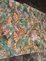 VTG Bali Batik Fan (56.5” X 43.5”Yd) Quilting Cotton