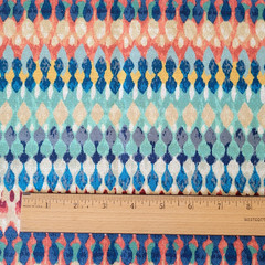 Mill Creek Fabric Colorful Upholstery Drapery Watercolor 2.5 Yards