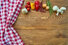 Gingham Checkered Fabric by the Yard | Polyester Picnic Checkers | 60″ 1×1 Check