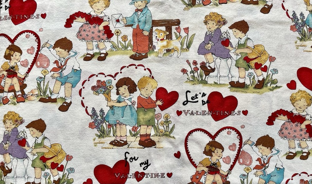 For My Valentine ALEXANDER HENRY QUILT FABRIC 100% COTTON RARE Sold By Half Yard
