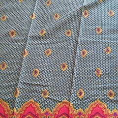 Metro Fabrics, Inc. Paisley Geometric Multicolor Fabric Up to 45” Wide