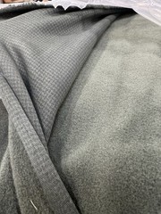 Polartec Hardface Velocity Stretch Fleece Fabric DWR OD/Sage Green 50″ W