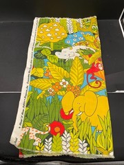 House ‘N Home Fabrics Animal Forest Jungle Drapery Fabric Multi Color 45″x21″