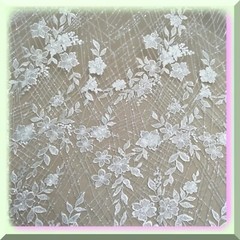 Ivory White Wedding Lace Fabric 51 Inches Wide