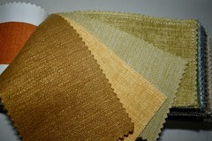 FABRIC SAMPLE BOOK Multi-Color SYNTHESIZE Performance Solids 67pc LOT Upholstery