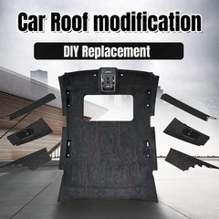 Car Roof Headliner Fabric Sky Cloth Auto Interior Repair Material Suede Foam Uph