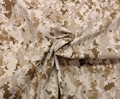MARPAT DESERT GORE TEX 4.5OZ DIGITAL DWR MILITARY FABRIC BY 1/2(0.5) YARD 62″W