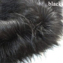 9cm Long Plush Fabric Faux Fur Fluffy Cloth Cosplay Clothes Jewelry Display Warm