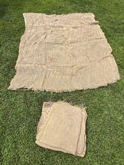 Premium Burlap Sheets – 6ft FEET – Rustic Decor, Craft Fabric, Wedding/Events