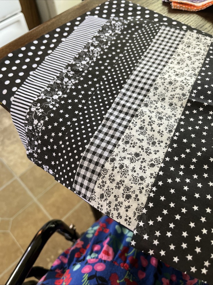 Assortment Of 8-10”x10” Squares Black Designs New Crafting