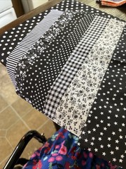 Assortment Of 8-10”x10” Squares Black Designs New Crafting