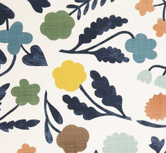 CHRISTOPHER FARR CURTAIN/UPHOLSTERY FABRIC DESIGN Array 4.2 METRES DARK INDIGO