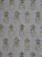 Schumacher 181020 Piña Cove Indoor Outdoor Aquamarine Fabric 2 Yards