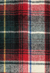 4 Vintage PENDLETON Red Wool Fabric Pieces Measuring 9×7″ Each – Sweet Bundle!