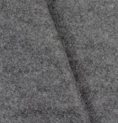 $26 for 2 Yards – Real Wool Quality (Flannel) Fabric – Heather Med Gray Color