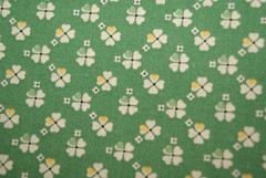 1 Yd Aunt Grace Judie Rothermel Marcus Bros Four Leaf Clover Quilt Top Fabric
