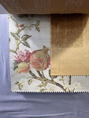 Kravet Couture fabric sample “Weaves / Modern Colors Vol. II” Saffron colorway