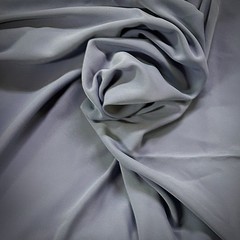 Heavy Polyester Fabric Remnant Dusty Blue Color 53” (1 3/8 yards) L x 57” W