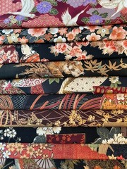 Quilting Fabric Lot – Asian themed, 10 Fat Quarters + 1 FREE!