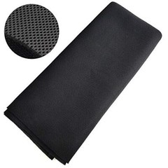 Speaker Grill Cloth Stereo Mesh Fabric for Speaker Repair Black – 55 x 40 in …