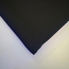 Gabardine Suiting Fabric 3.22 Yards Black Charcoal Gray Lightweight 64″ Wide