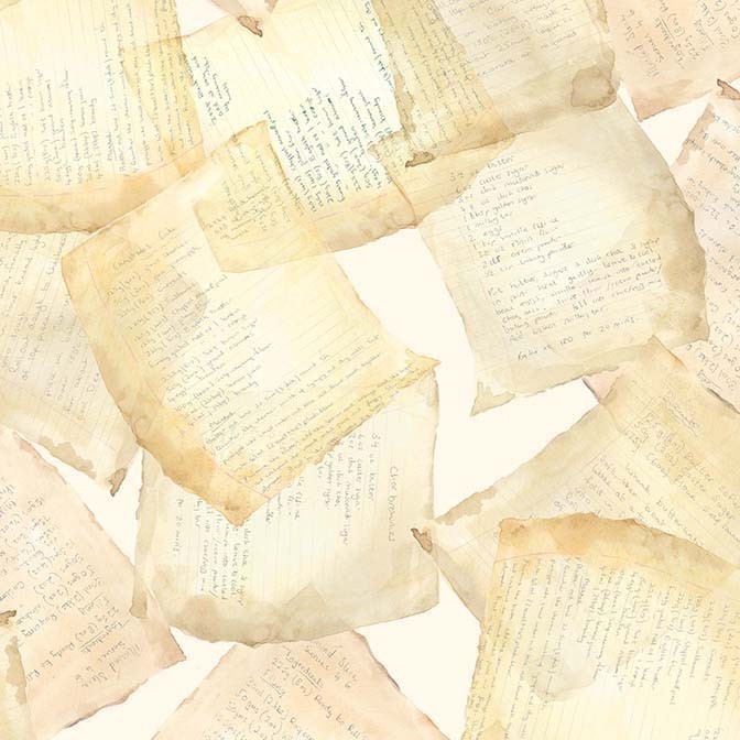 Vintage Notes – 2 yards – ONLY $6.99 a yard!