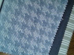 Fabric Sample Book Swatches – Blues, Greens 7.5″ x 3.5″ – 61 pcs. Stripes Checks