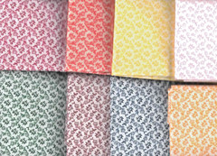 “Mystery” 8 Half Yard Bundle – Tiny Florals – Quilt Store Quality – 4 total yds