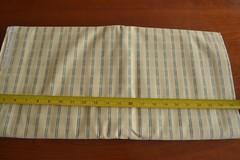 By 1/2 Yd, Lt-Yellow & Green Striped Quilt Fabric/RJR/Bowood/Pandolph/0075,M9004