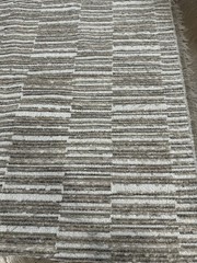 Jane Clayton striped boucle Upholstery Fabric remnant 27″ WHS 3406