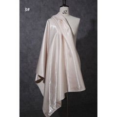 Shiny Glossy Smooth Satin Silk Fabric Wet Look for DIY Sewing Craft Dress 150cm