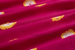 Indian Cotton Hand Tie Dye Shibori Dressmaking Craft Sewing 5 Yard Fabric Art