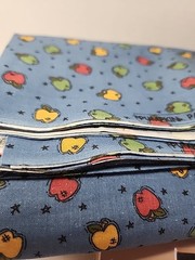 45″ X 5.6yd Pumpkin Patch Apple & Star Print Cotton Sewing Craft Quilting Fabric