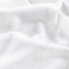 Entisn Minky Fabric by The Yard, 1 Yard x 60 Inch Wide Pre-Cut 1 White