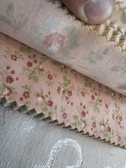 3 Sisters for Moda Faded Memories Floral Pastel 5” Charm Squares Fabric OOP