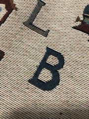 1.5-YARDS Vintage-Look Heavy Upholstery Fabric BABY NURSERY THEME 54″