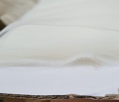 25 Yards of 54” Tulle Fabric by Bolt – Ivory / Off-white