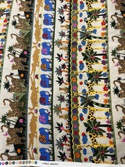 Robert Kaufman #4735 Jungle Jamboree Safari Kona Cotton 10yds Continuous