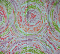 VTG UPCYCLED FLORAL BED SHEET FAT QUARTERS 18 X 22 LOT 20 COT/POLY CRAFT SEWING