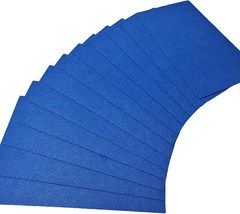 Stiff Craft Felt Sheets, 2mm Thick Felt Fabric for Crafts, 12pcs 7 x 11.3 inch C
