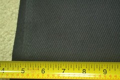 24″ Long x 60″ Wide, Navy Diagonal Stripes on Navy Mid-Weight Wool, M6760