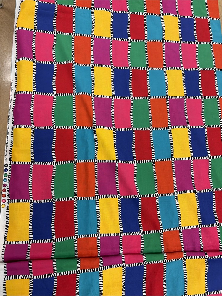 Vintage Fabric 2.75 Yards. Pure color By Freddy Moran Cotton Quilting