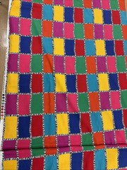 Vintage Fabric 2.75 Yards. Pure color By Freddy Moran Cotton Quilting