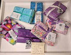 JoAnn Fabric, Loops & Threads (7) Floral Multicolor Cotton Fat Quarter Bundles!