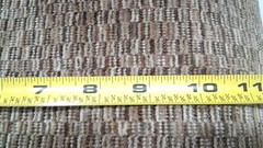 Chenille Upholstery Fabric Remnant 56″x110″ Cotton/Poly Blend Green/Tan Brown