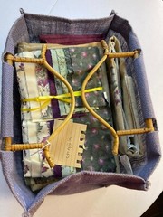 Moda NORTHERN ESCAPE Theme Flannel Fabric Bundle By Holly Taylor With JUTE Tote