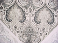 18-5/8Y Kravet Latika Paisley Print Ikat Linen Shadow Drapery Upholstery Fabric