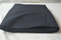 Black Solid Plain Fabric 100%Cotton 2 Yard Fabric NO TARRIF CHARGES 100%✅ ZK_63*