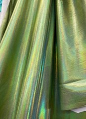 Green Spandex Iridescent stretch spandex Swimsuit clothing Fabric